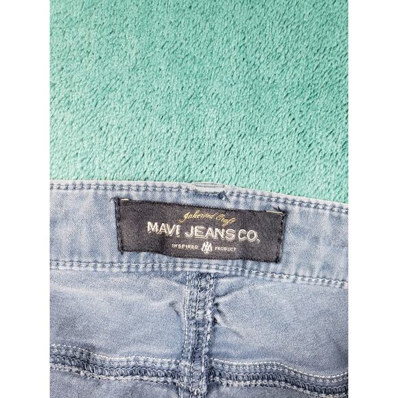 Mavi Jeans Size 32x30 Mens Blue Pants Denim Stretch Casual Zach Straight - Picture 3 of 16